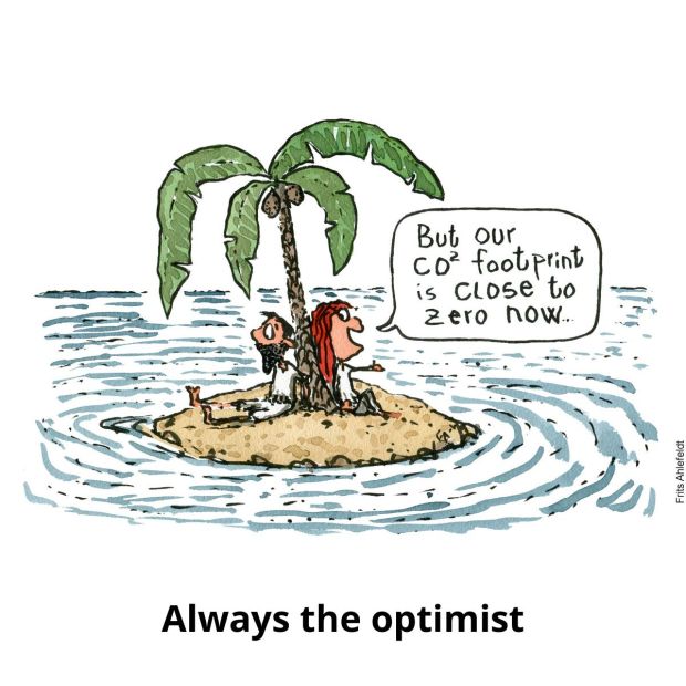 Cartoon Climate illustration by Frits Ahlefeldt