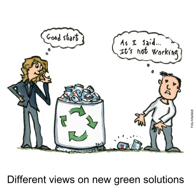 Cartoon Climate illustration by Frits Ahlefeldt
